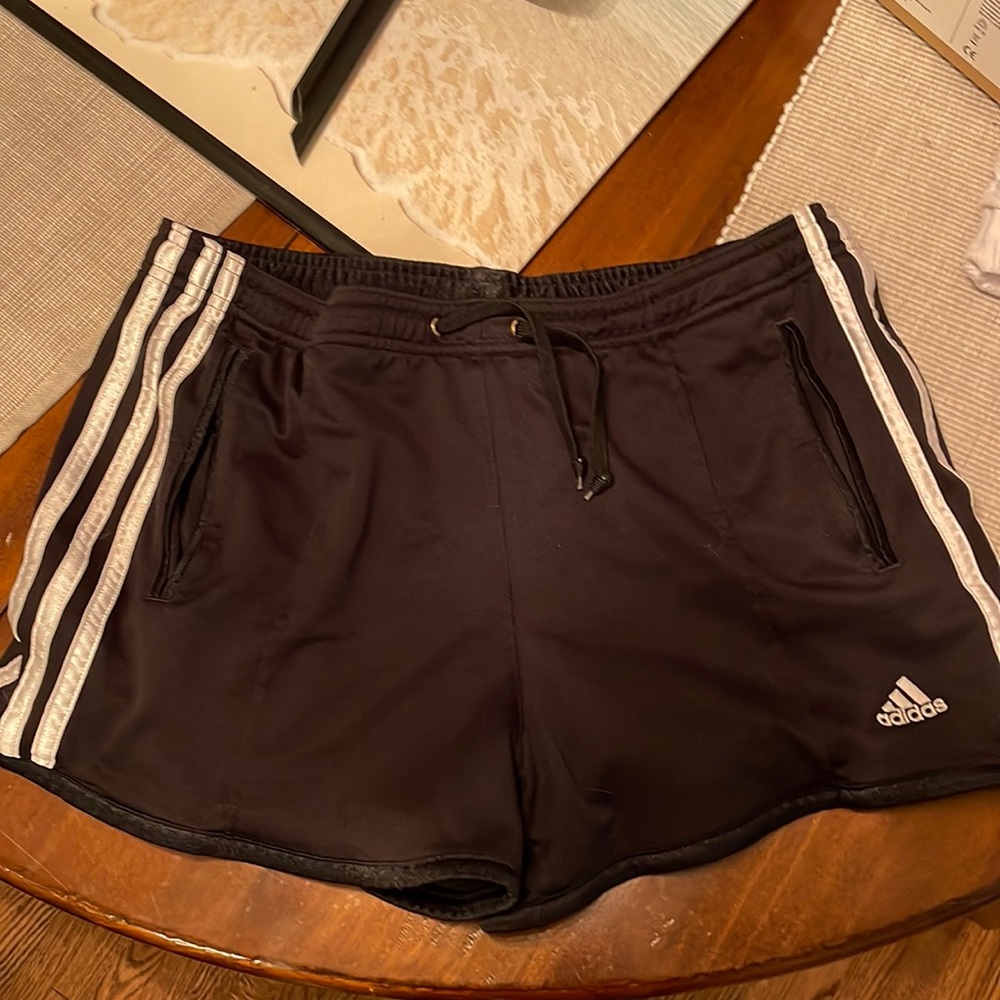 Black Adidas shorts
